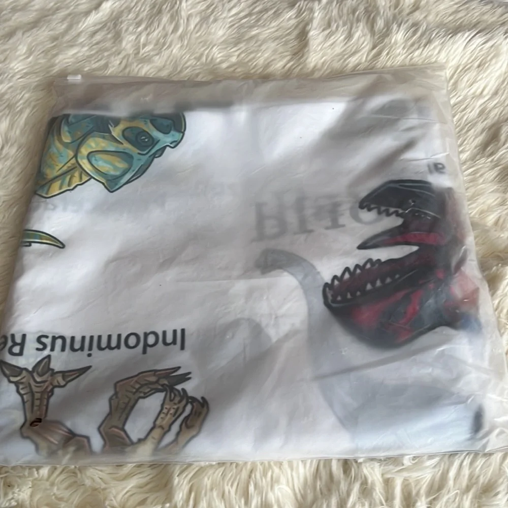 Three in Dinosaur shower curtain one size 18 why with different many Colors